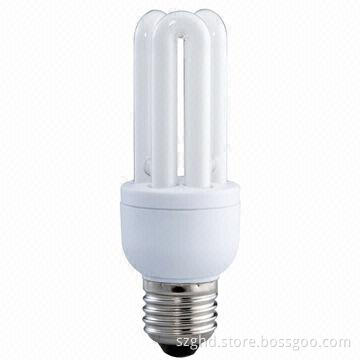 11W T3 3U CFL/Energy Saving Lamp, E14/E27/B22 Base, 8,000H Lifespan, CE Certificate